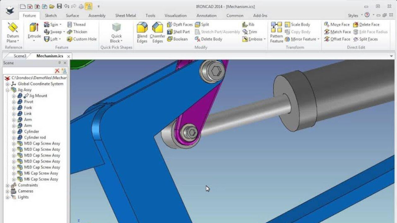 Youtube video - IronCAD Video
