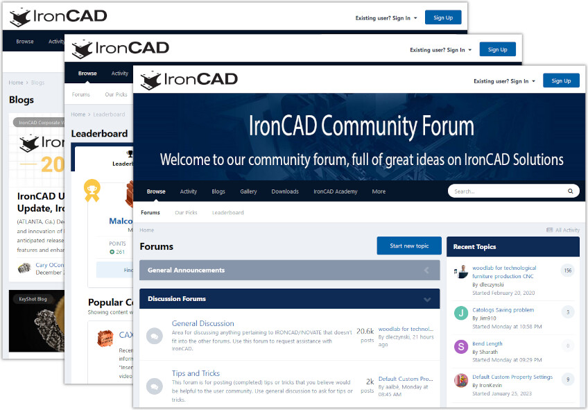 IronCAD Community