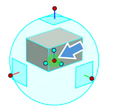 TriBall - Punto centrale